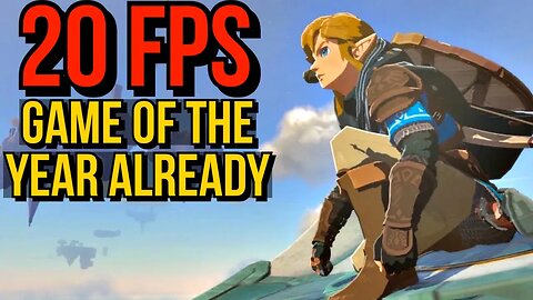 Zelda 20 FPS #zeldatearsofthekingdom #zeldabreathofthewild #zelda #nintendo #nintendoswitch #gaming