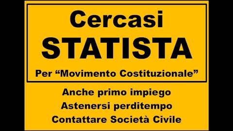 RESTITUZIONE144. IL MONDO “ALTERNATIVO” NON PERCEPISCE LA REALTÀ