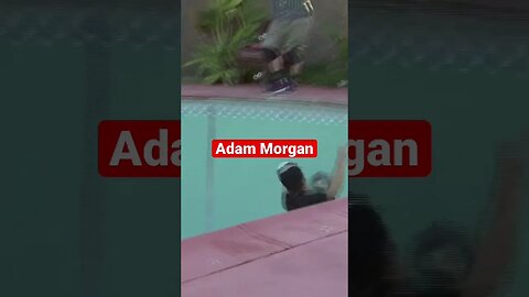 Adam Morgan Shreds #poolskateboarding #poolskating #skateboarding #emptypool