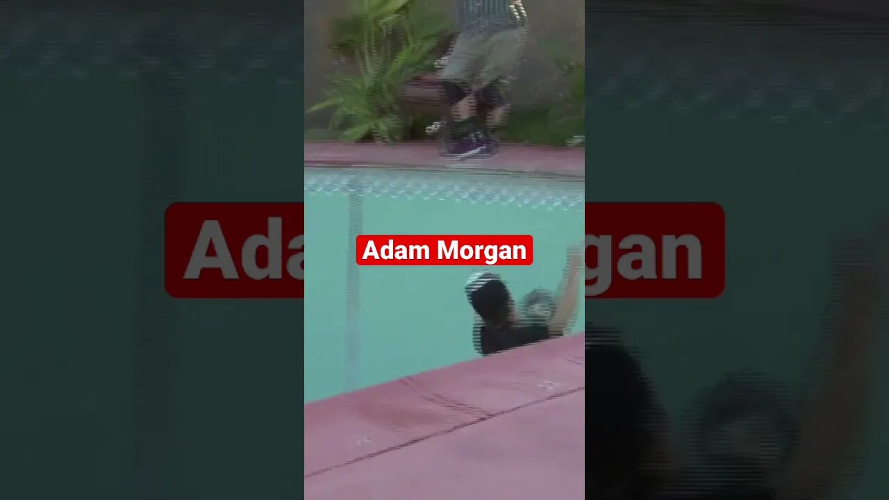 Adam Morgan Shreds #poolskateboarding #poolskating #skateboarding #emptypool