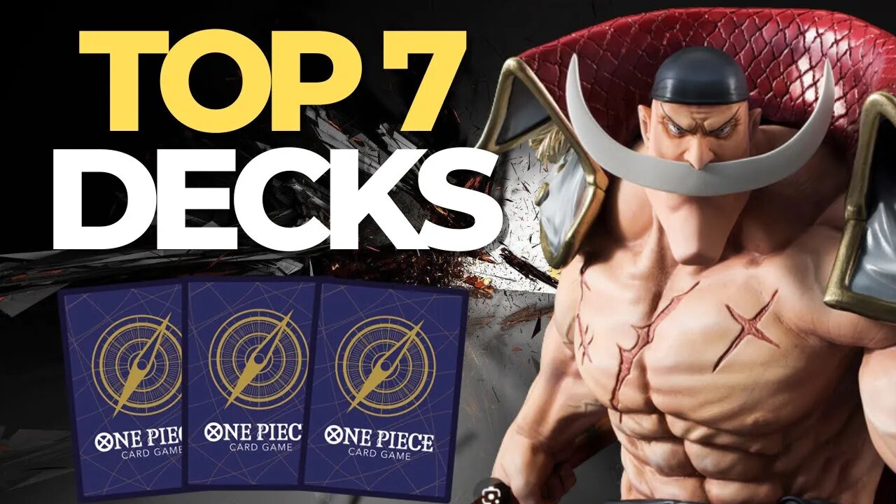 TOP 7 LEADERS & DECKS FOR OP03 & BEYOND | ONE PIECE CARD GAME
