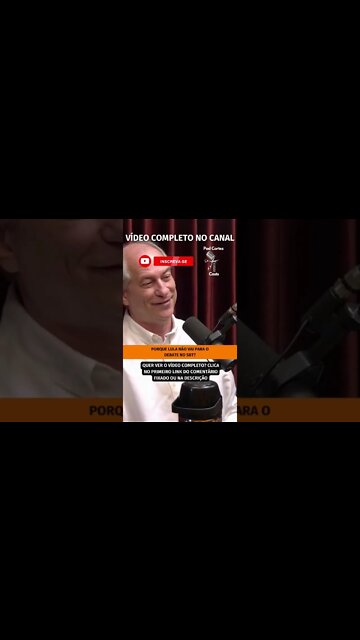 LULA FUGIU DO DEBATE? #shorts #cirogomes #lula #bolsonaro #debatepolítico #debatepresidencial