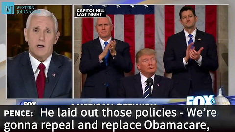 Pence: Speech Showed ‘The President I Serve With Every Day’