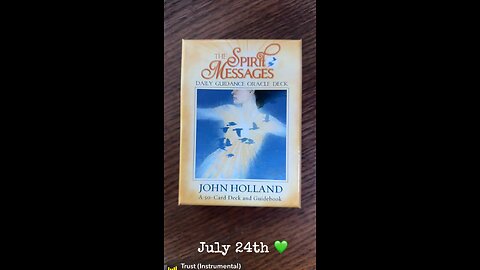 7/24/24 card: trust