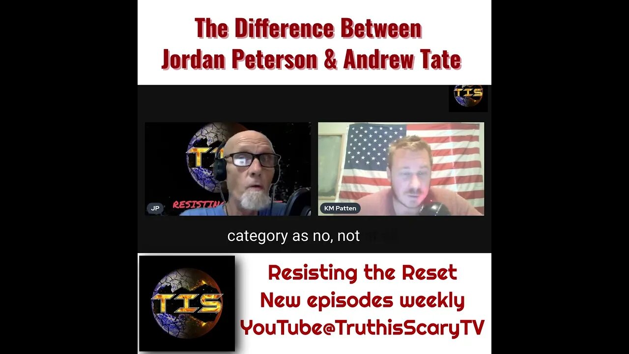 The Difference Between Jordan Peterson & Andrew Tate #shorts