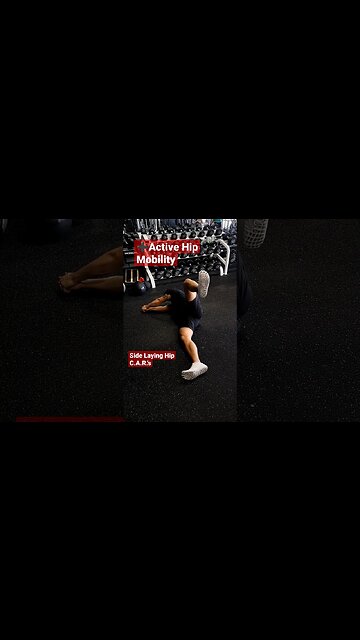 ⬆️ YOUR ACTIVE HIP MOBILITY #SHORTS #mobility #CONTROL #flexibility #GROIN #FRC #rangeofmotion #GYM