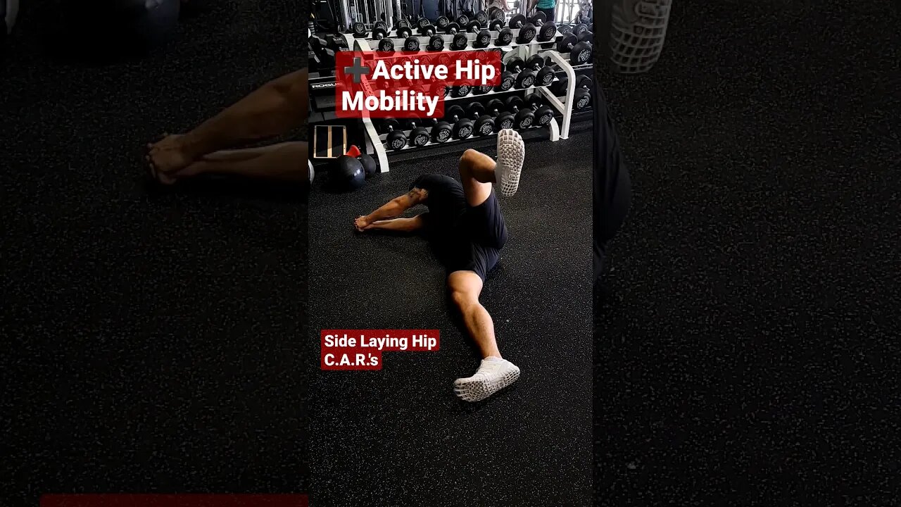 ⬆️ YOUR ACTIVE HIP MOBILITY #SHORTS #mobility #CONTROL #flexibility #GROIN #FRC #rangeofmotion #GYM