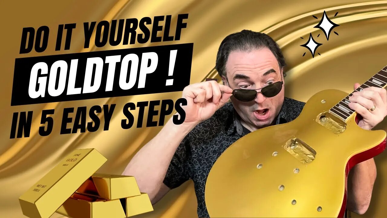 How To Achieve A Glorious Gibson Goldtop Guitar Transformation