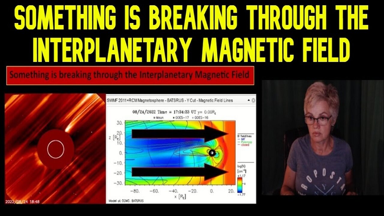 Something is Breaking Through the Interplanetary Magnetic Field