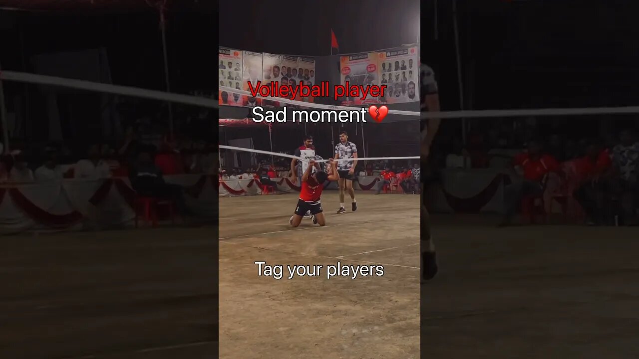 Volleyball player sad moment💔 tag your fav players subscribe my channel