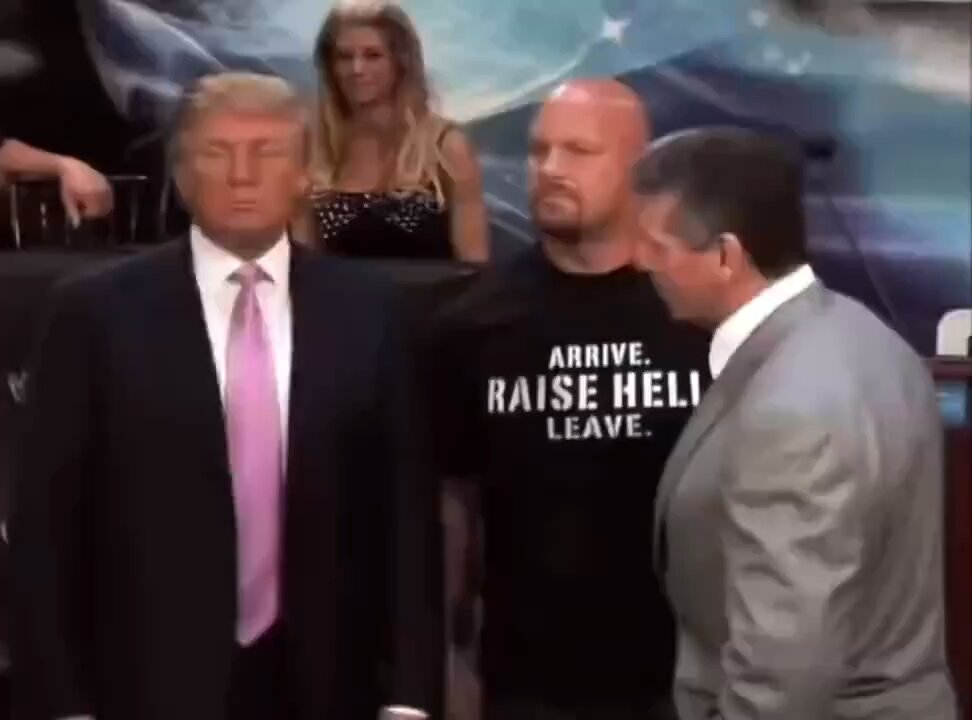 Donald Trump and Vince McMahon