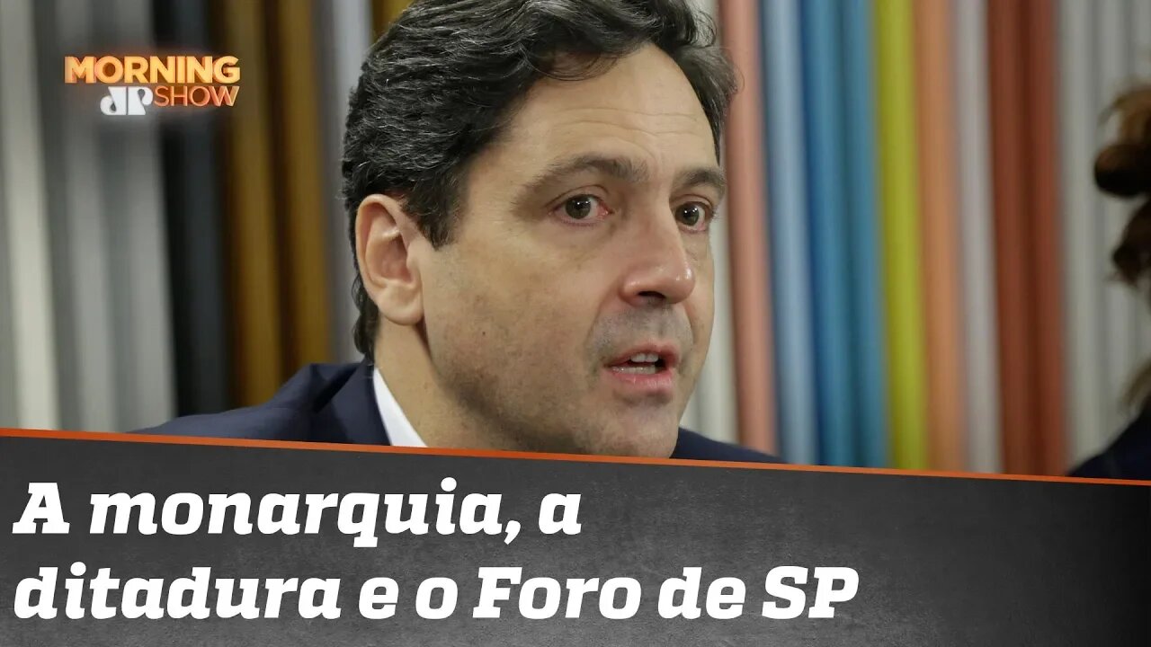 Deputado Luiz Philippe fala sobre monarquia, ditadura militar, Foro de São Paulo e muito mais