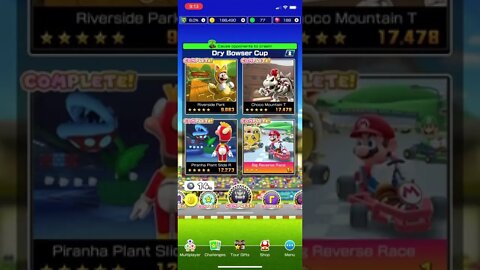 Mario Kart Tour - Cups All Completed Showcase