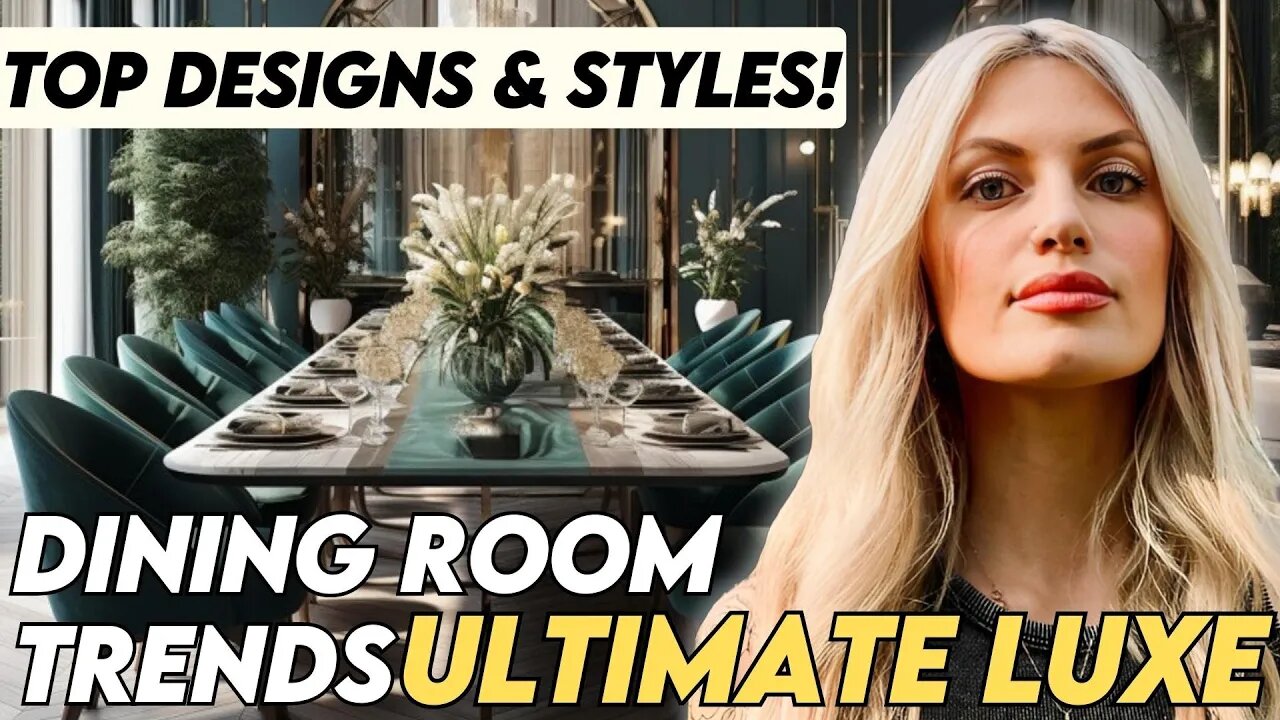 Mastering Luxury Dining: Secrets of Opulent Dining Rooms | Comprehensive Guide