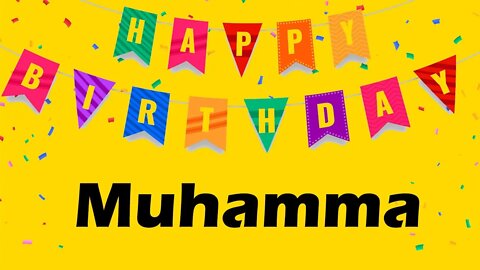 Happy Birthday to Muhamma - Birthday Wish From Birthday Bash
