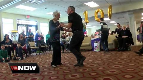 She's still dancing at 100 years old