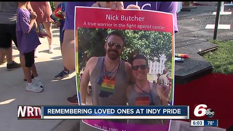 Eli Lilly remembers loved ones lost at Indy Pride