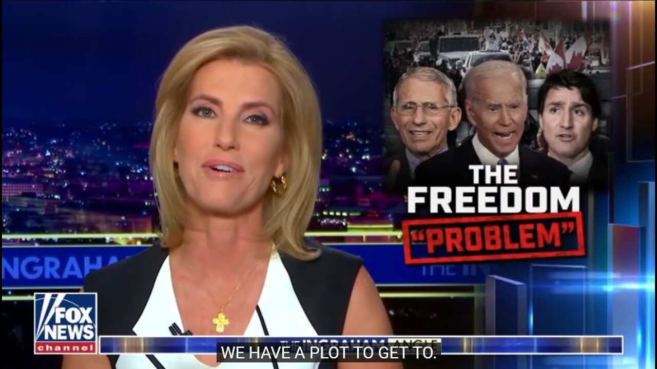 Laura Ingraham: "It was never about a virus, it was about obedience & compliance"!