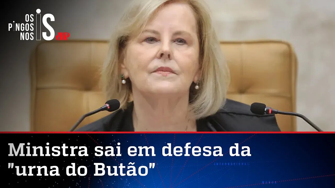 Rosa Weber diz que voto digital é confiável e acelera apuração