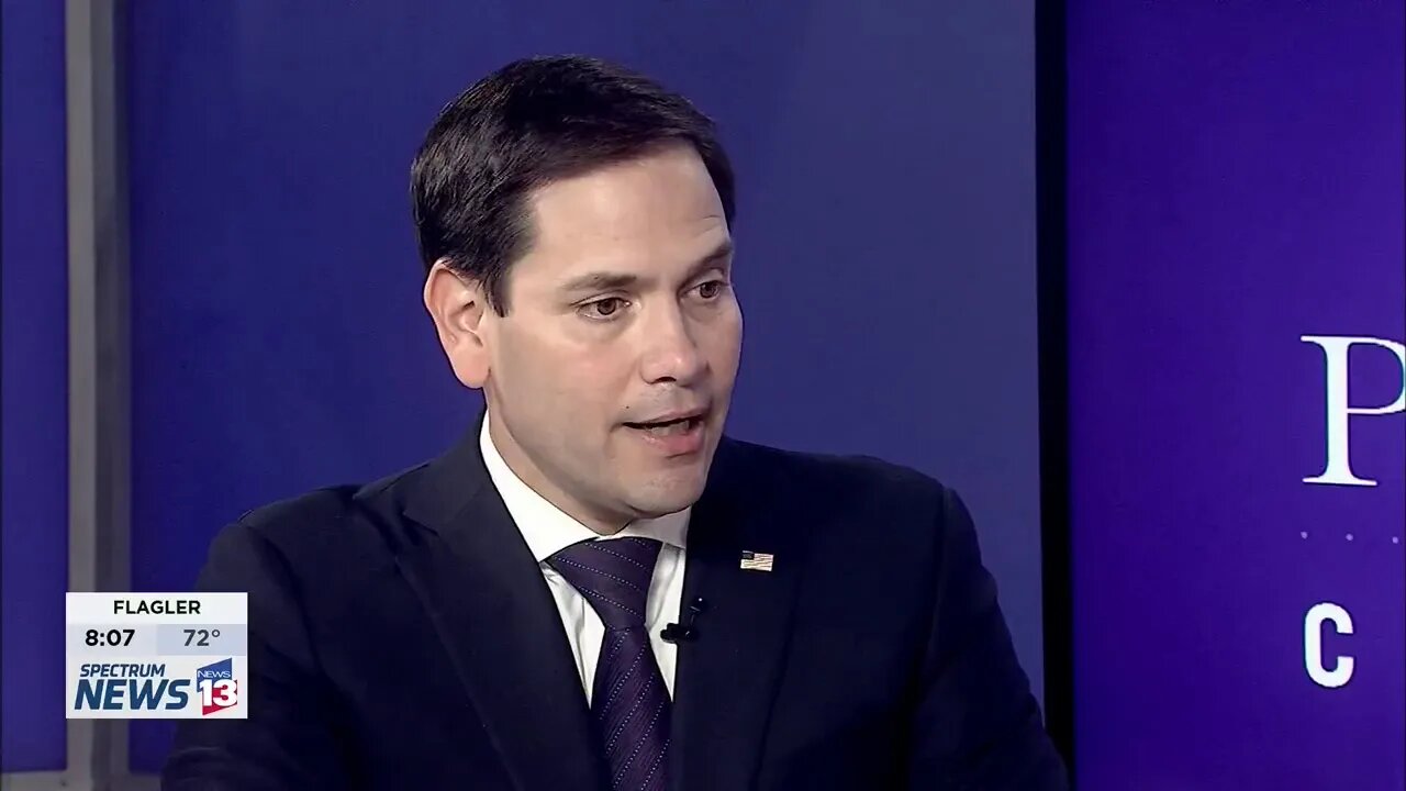 Rubio Joins Spectrum News 13 in Orlando to Discuss Venezuela & Helping American Workers