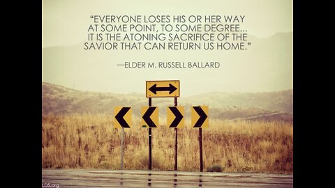 That the Lost May Be Found ~ M. Russell Ballard