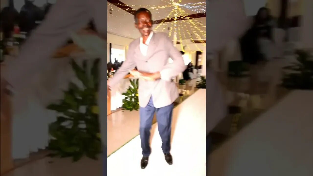 Here's an old man who knows how to dance