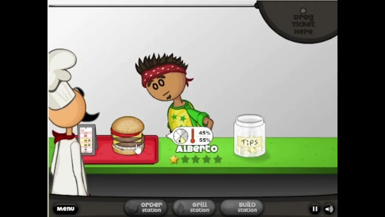Papa's Burgeria Days 6-9 #flashgames #flashgame #papalouie #gaming