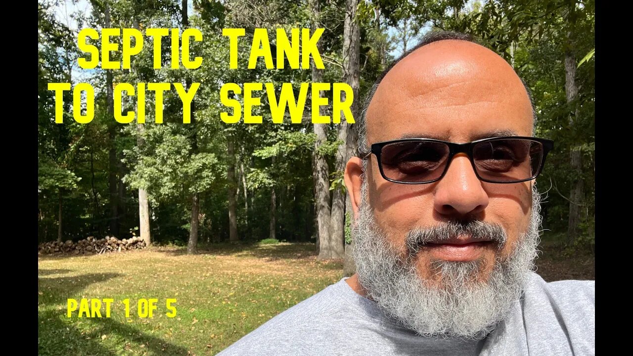 Septic Tank To City Sewer: Project 02 Part 1 of 5