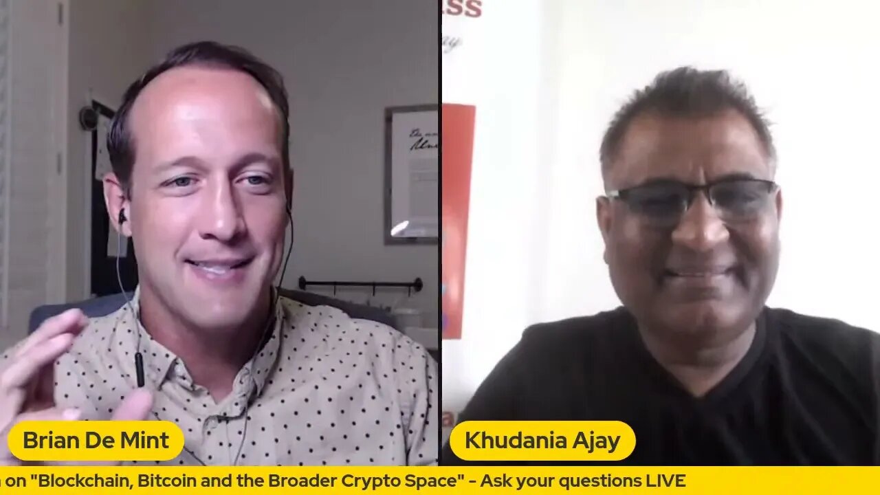 Bitcoin, Blockchain & the Broader Crypto Space with Brian De Mint