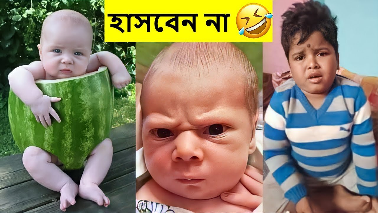 You can't stop laughing when you see cute babies doing this|| Funny Videos