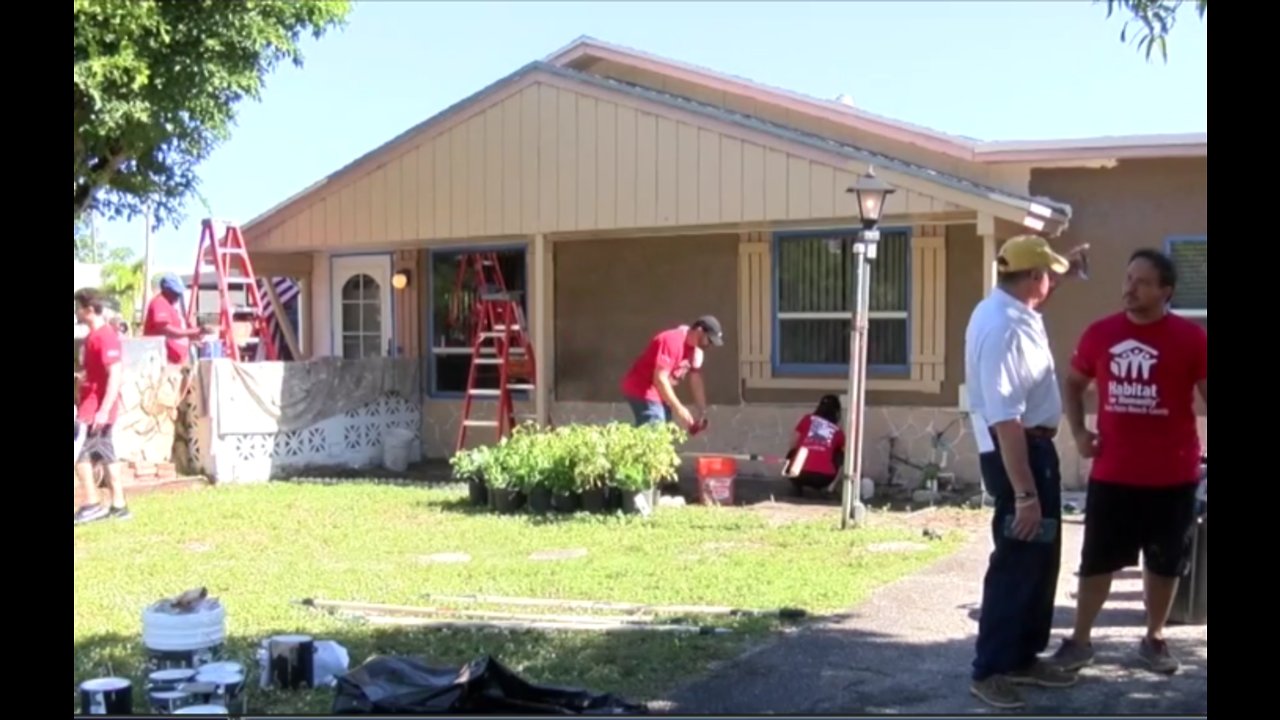 Habitat for Humanity build helps veterans