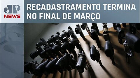 Justiça não vai prorrogar prazo para recadastramento de armas