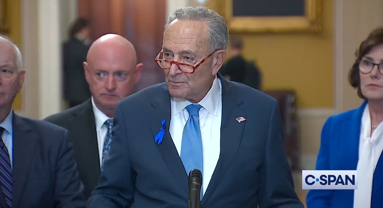 Chuck Schumer Goes Against The Squad On a Ceasefire