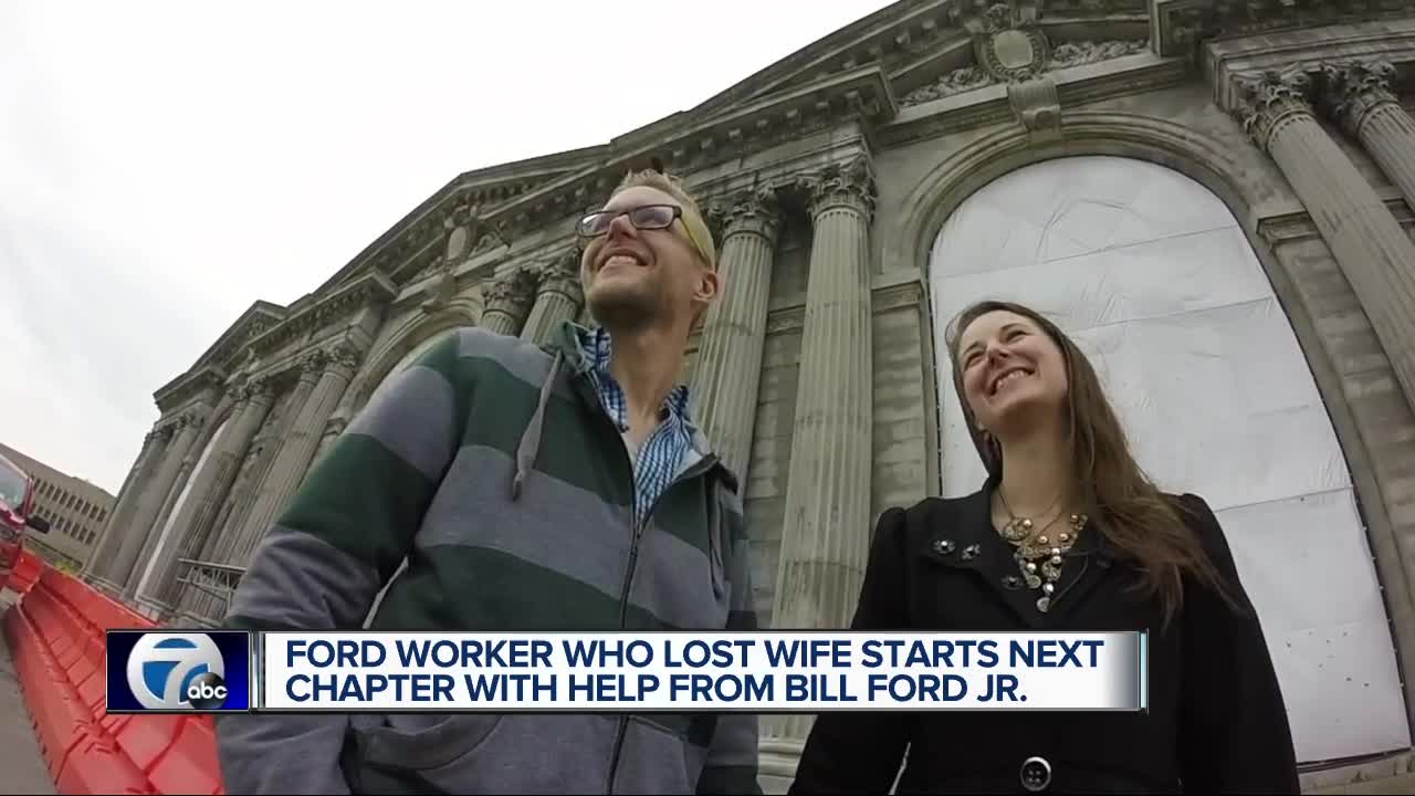 Ford worker who lost wife starts next chapter with help from Bill Ford Jr.