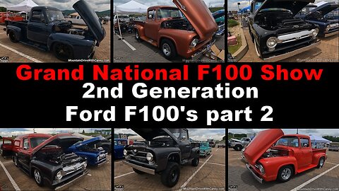 05-18-2024 Grand National F100 Show in Pigeon Forge - 2nd Gen F100s part 2