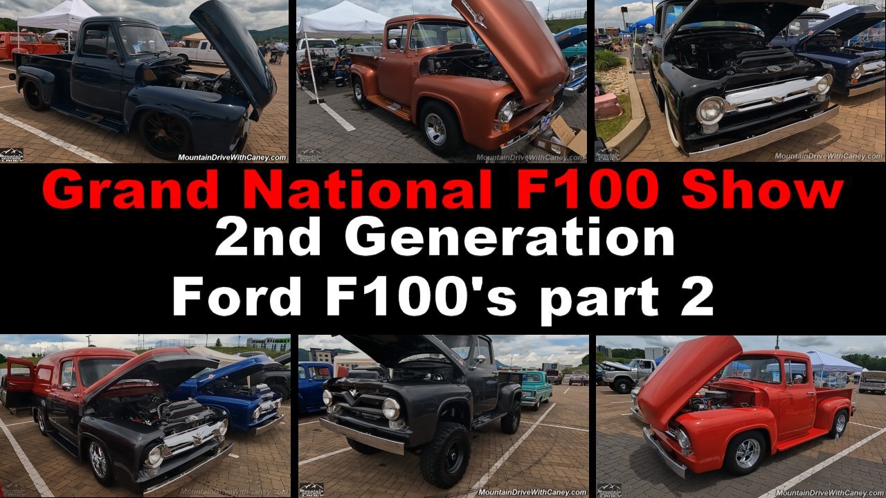 05-18-2024 Grand National F100 Show in Pigeon Forge - 2nd Gen F100s part 2