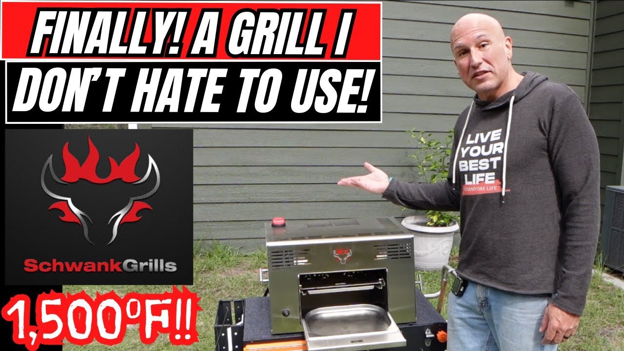 A Carnivore's Friend: The Schwank Infarred Grill! Cooks at 1500ºF?!?!