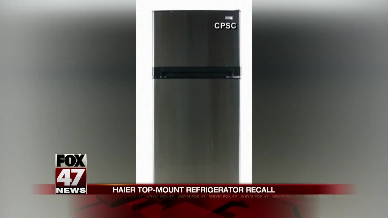 Refrigerator recall warning