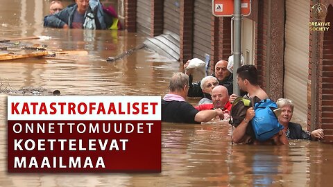 Luonnonkatastrofien ketju Euroopassa