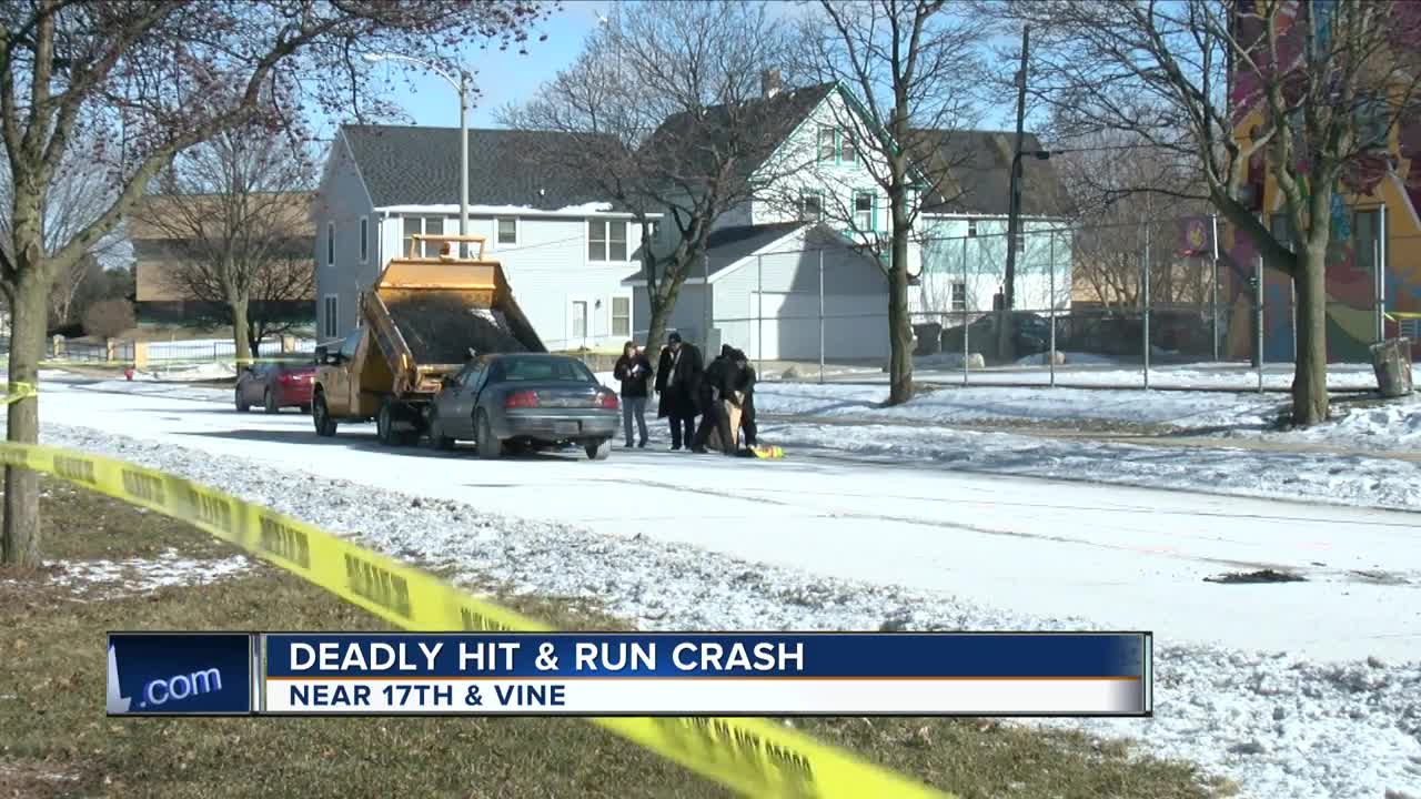 Fatal hit-and-run accident at 17th and Vine in Milwaukee