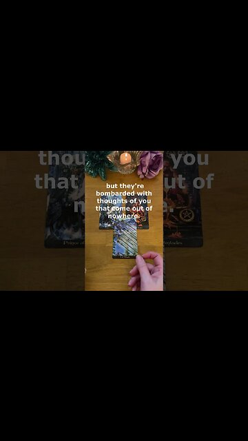 What's Going On In Your Person's Head & Heart Right Now? 🔮 Love Tarot Reading #shorts #tarotreading