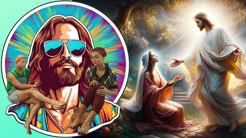 Hippie Jesus washed feet.... Real Jesus washes souls - Episode 71