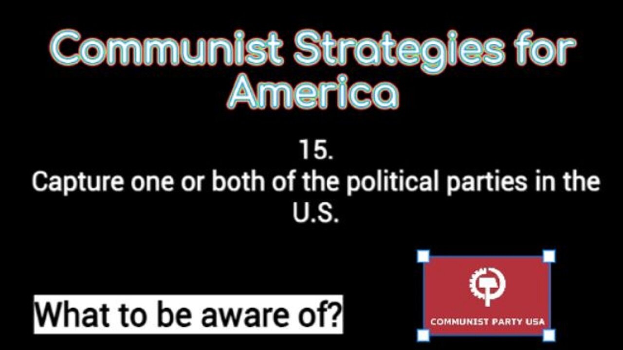 Part 2 of David Horowitz speech on the Communist threat