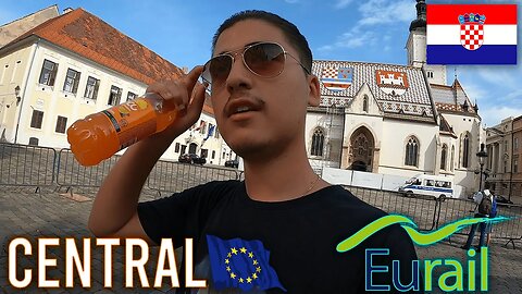 Central EU Rail 🇪🇺 - End Of Journey In The Upper Town 🇭🇷