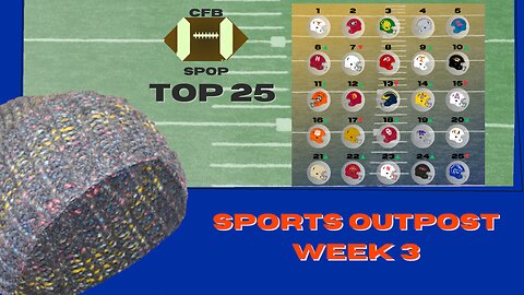 Boston College Drops In, Who Drops Out? YOURSPORTSPOUTPOST!!! Week 3 Top 25