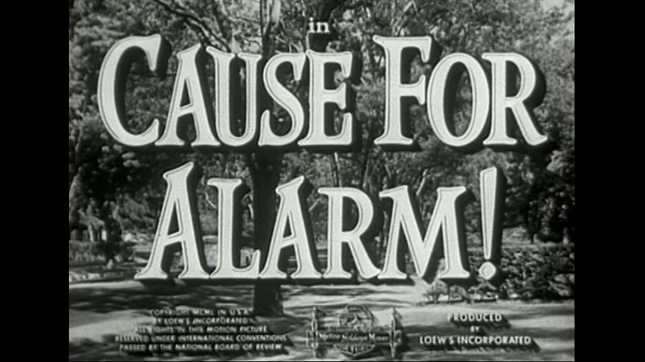 Cause for Alarm! (1951)