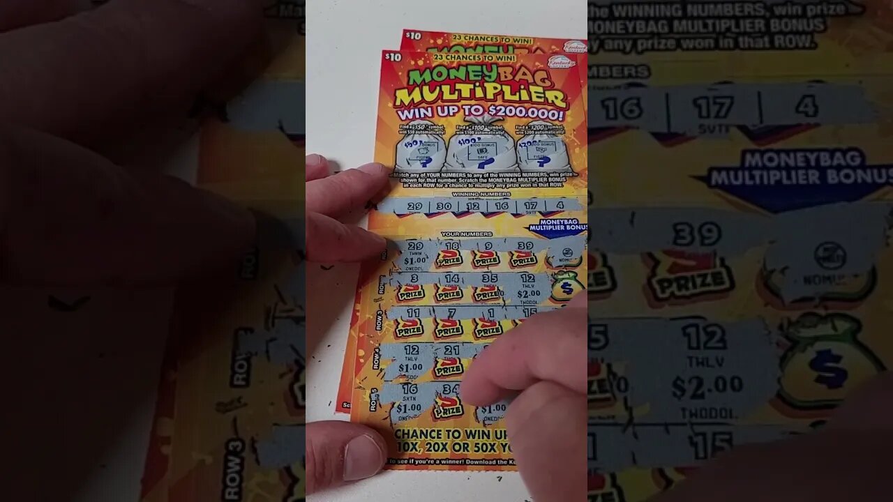 $5 Lottery Ticket Test Kentucky Scratch Off #lottery
