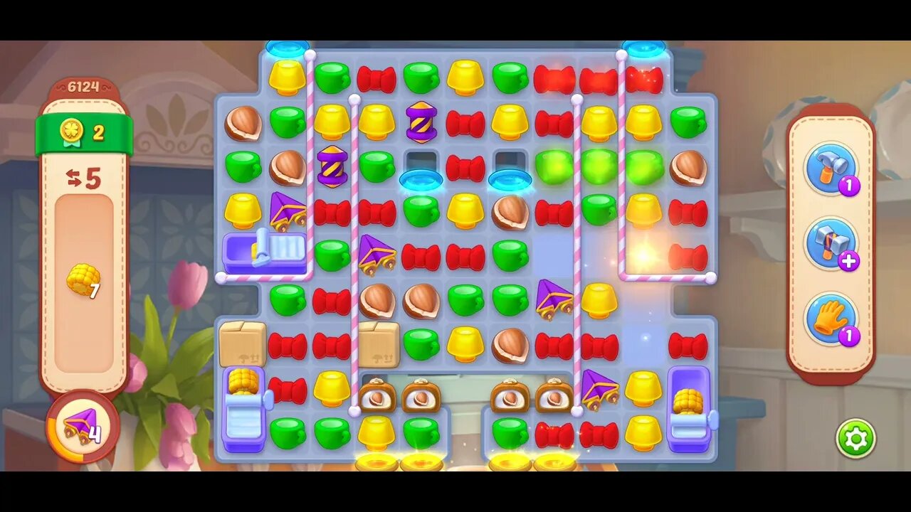 Playrix Homescapes Gameplay Walkthrough Level 6124