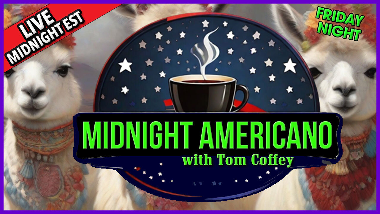 Midnight Americano 🌙☕ 🇺🇸 with Tom Coffey 🔥 Llama Day Hangout 🌧️ December 8th, 2023 MA030