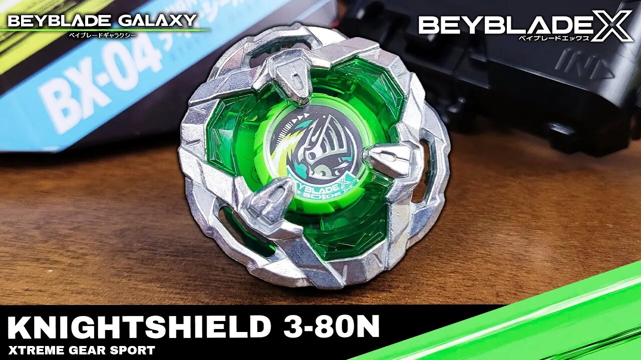 Análise BX-04 KNIGHTSHIELD 3-80N - Beyblade X ベイブレードX